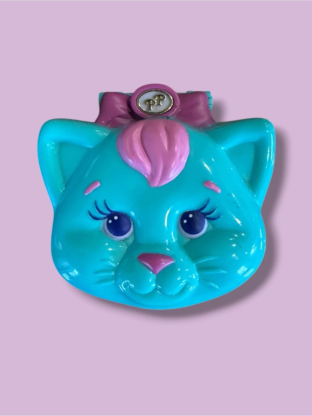 Vintage BlueBird Toys Polly Pocket Cuddly Cat Parade - Compact Only